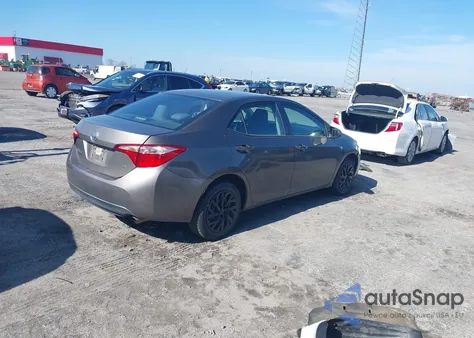 2017 Toyota Corolla Le из США, поврежденный, VIN 2T1BURHE5HC848409